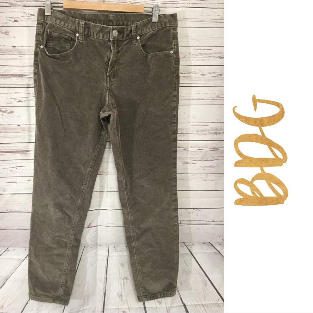 BDG Urban Outfitters BF Slim Gray Cords Women 29